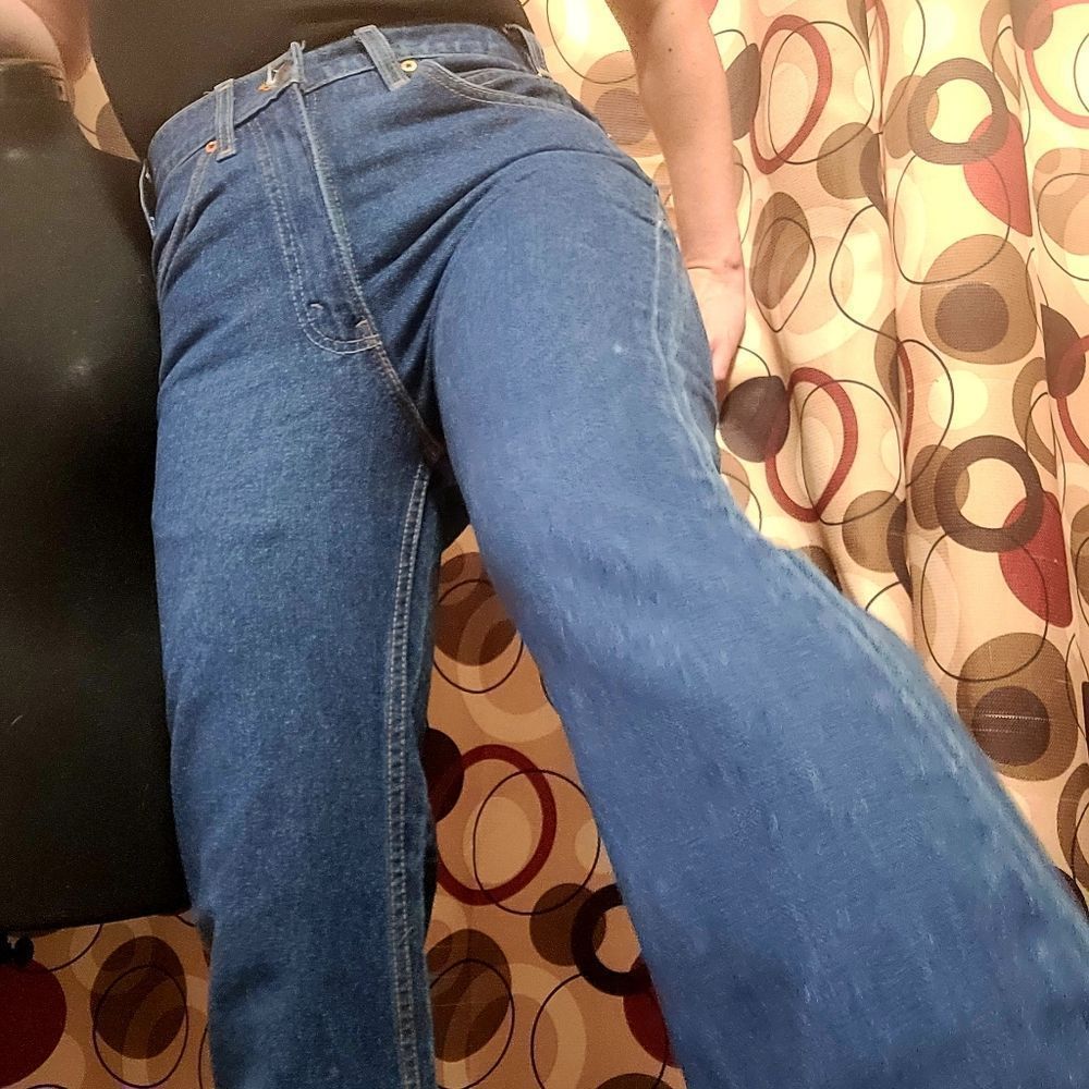 Vintage Levi's 517 Orange Tab Jeans 32x32